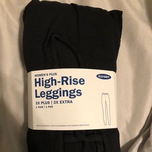 Old Navy Black High Rise Leggings